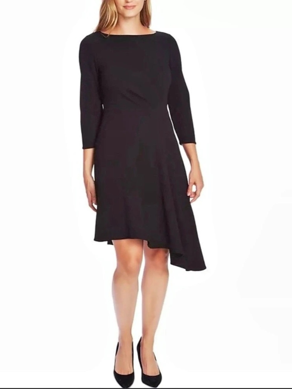 Vince Camuto Black High-Low Dress NWT